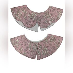 SAMPLE - HutteliHut - Collar - Liberty Fabric , Capel Rosa